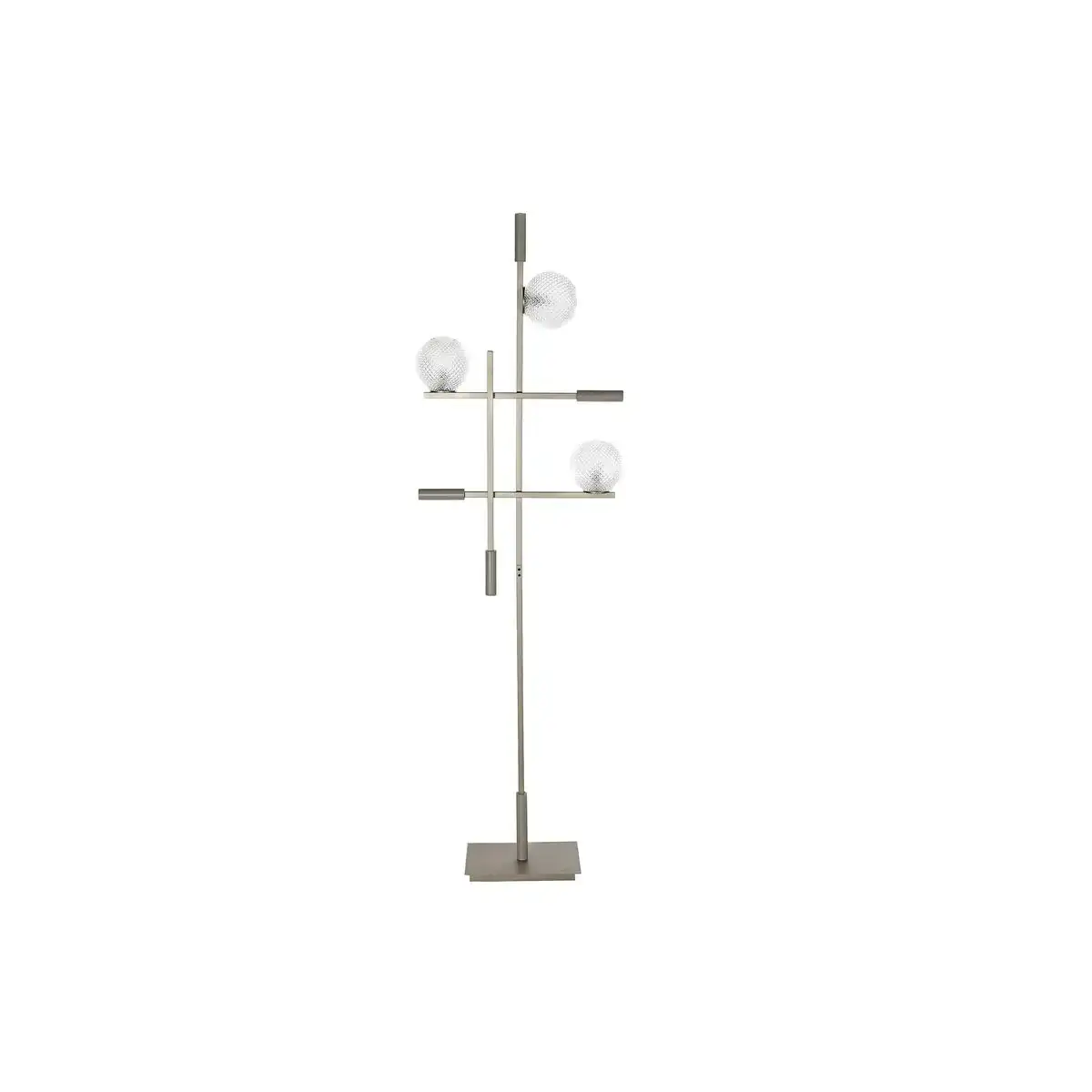 Lampadaire dkd home decor verre dore metal moderne 55 x 24 x 185 cm _9419. DIAYTAR SENEGAL - Là où Chaque Achat a du Sens. Explorez notre gamme et choisissez des produits qui racontent une histoire, votre histoire.