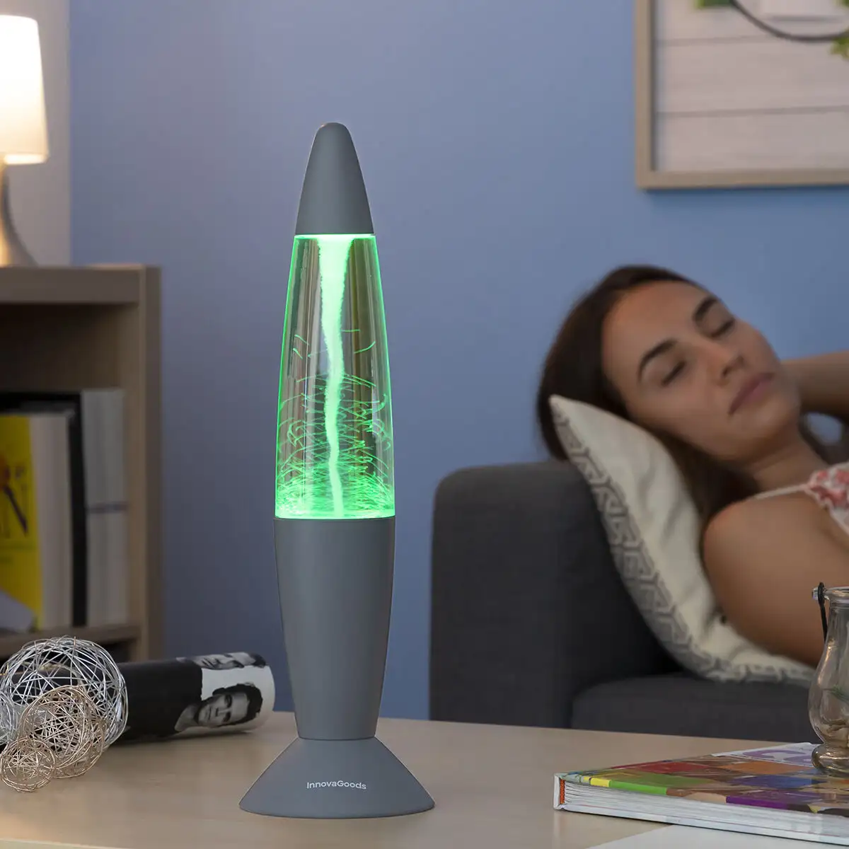 Lampe a lave led tornade twamp innovagoods_3820. Entrez dans le Monde de DIAYTAR SENEGAL - Où la Satisfaction est la Priorité. Explorez notre sélection pensée pour vous offrir une expérience de shopping qui va au-delà de vos attentes.