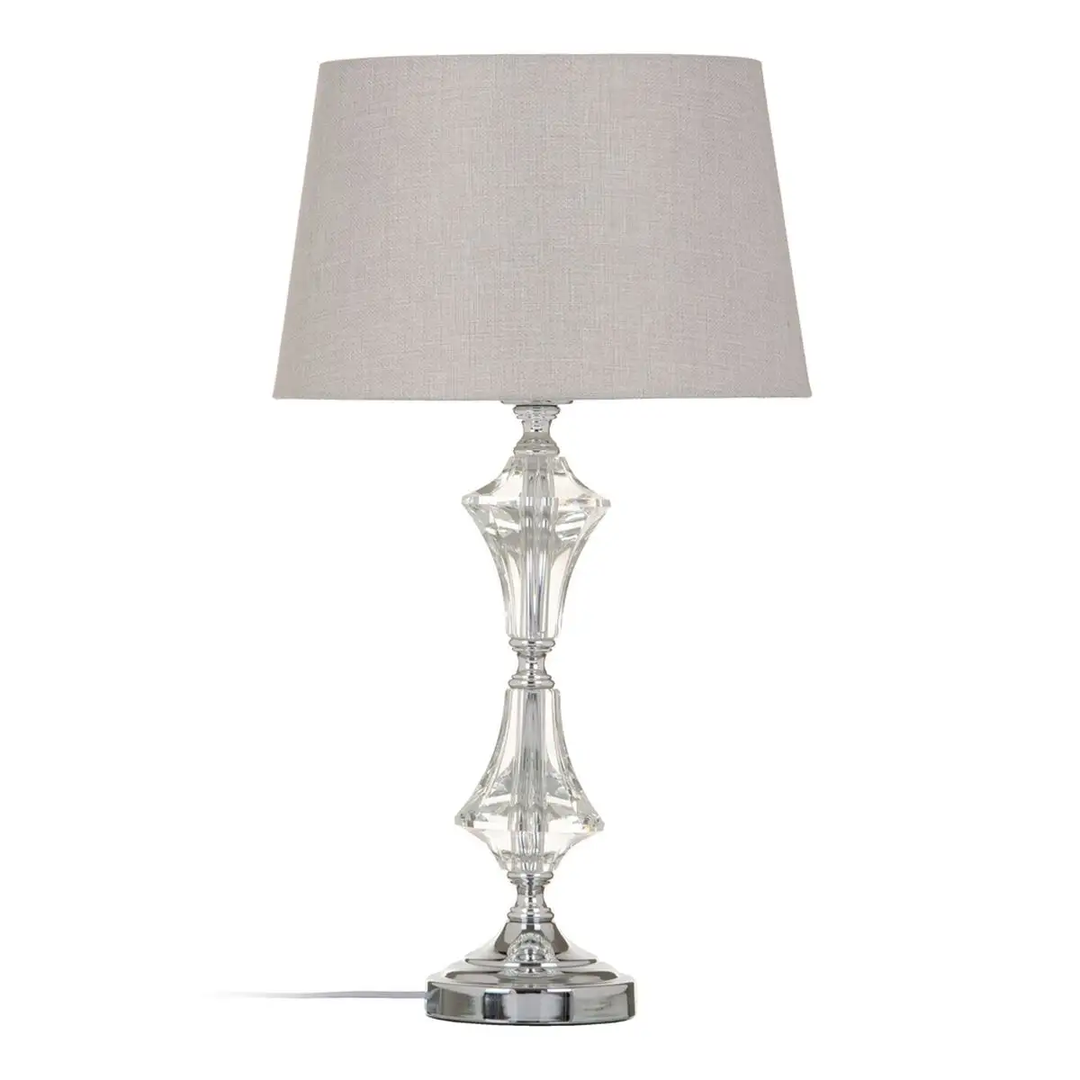 Lampe de bureau 32 x 32 x 57 cm verre argent_7260. DIAYTAR SENEGAL - L'Art du Shopping Facilité. Naviguez sur notre plateforme en ligne pour découvrir une expérience d'achat fluide et agréable, avec une gamme de produits adaptés à tous.