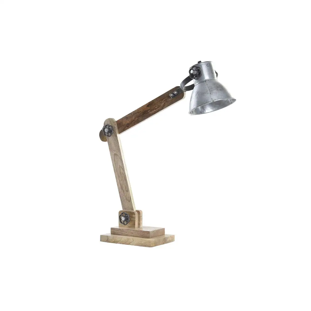 Lampe de bureau dkd home decor argente marron 220 v 50 w 50 x 15 x 65 cm _2962. DIAYTAR SENEGAL - Votre Plateforme Shopping, Votre Choix Éclairé. Explorez nos offres et choisissez des articles de qualité qui reflètent votre style et vos valeurs.