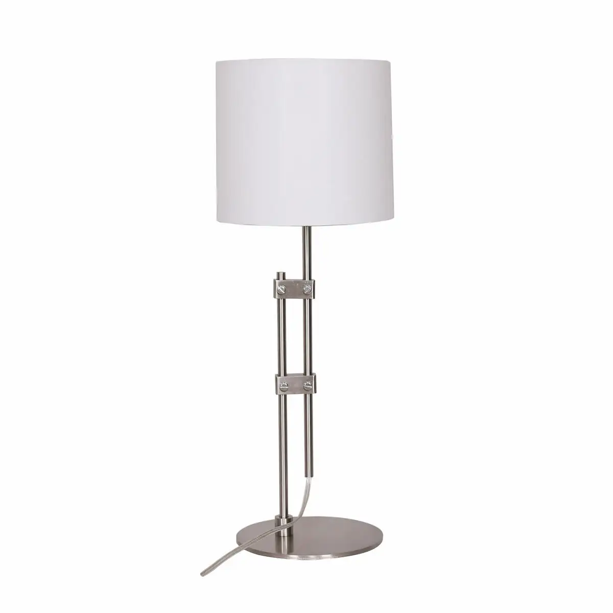 Lampe de bureau dkd home decor argente metal blanc moderne 23 x 23 x 64 cm _8034. Entrez dans l'Univers de DIAYTAR SENEGAL - Où Chaque Produit a son Éclat Unique. Explorez notre gamme variée et choisissez des articles qui illuminent votre quotidien.