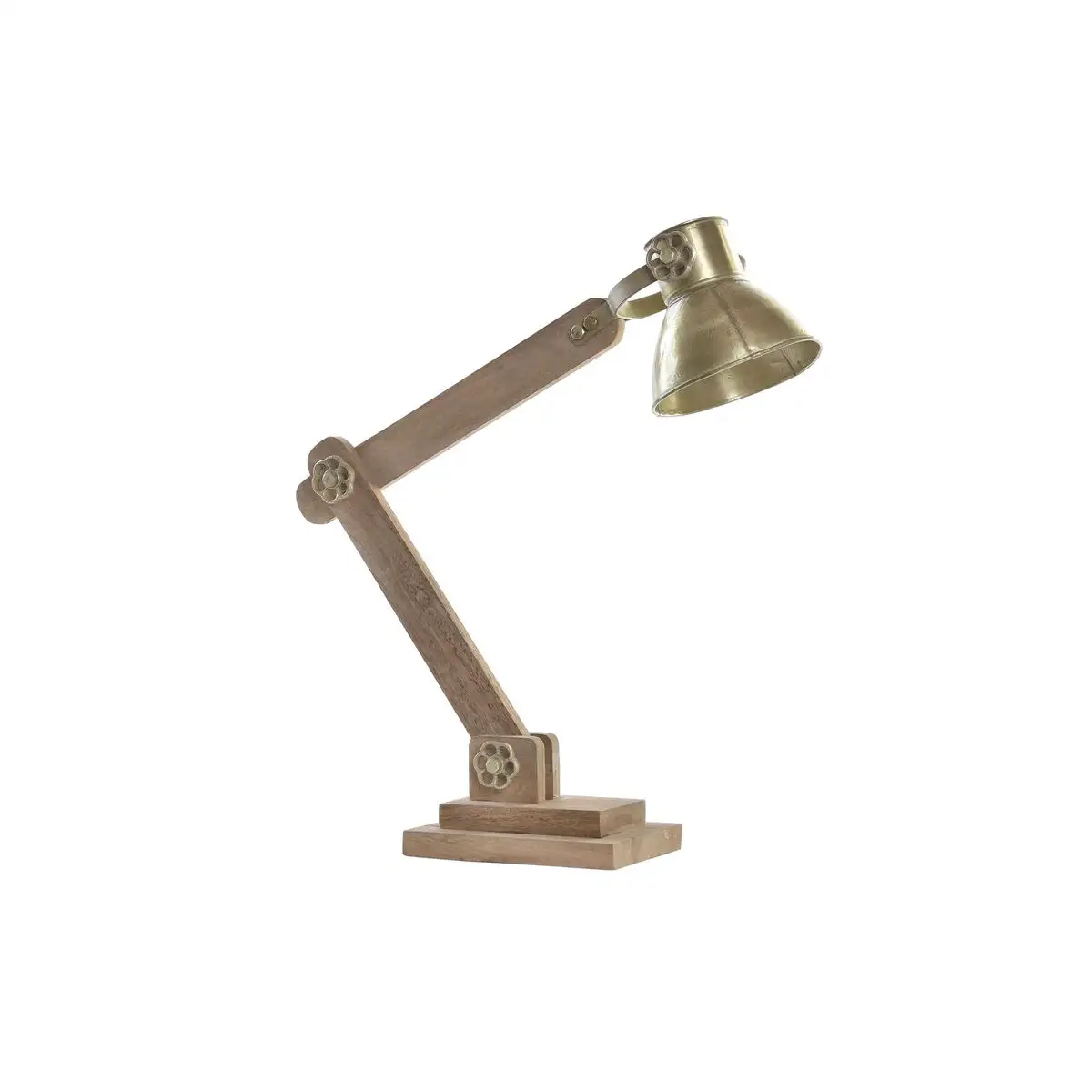 Lampe de bureau dkd home decor dore marron 220 v 50 w 50 x 15 x 65 cm _1627. DIAYTAR SENEGAL - L'Art du Shopping Éclairé. Naviguez à travers notre plateforme intuitive et découvrez une variété d'articles soigneusement sélectionnés pour répondre à vos besoins et à vos envies.