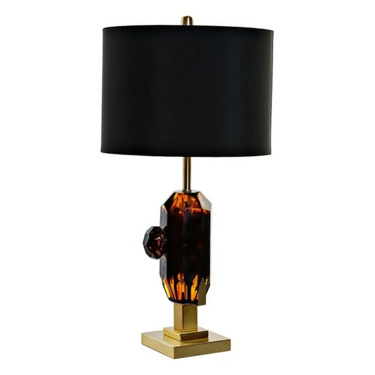 Lampe de bureau dkd home decor metal tissu verre chic 35 x 35 x 70 cm _5340. Entrez dans l'Univers de DIAYTAR SENEGAL - Où Chaque Produit a son Éclat Unique. Explorez notre gamme variée et choisissez des articles qui illuminent votre quotidien.