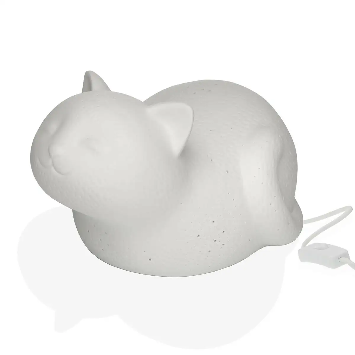 Lampe de bureau versa chat 16 3 x 13 5 x 23 5 cm porcelaine 220 240 v_6728. Bienvenue chez DIAYTAR SENEGAL - Où Chaque Produit a son Âme. Découvrez notre gamme et choisissez des articles qui résonnent avec votre personnalité et vos valeurs.