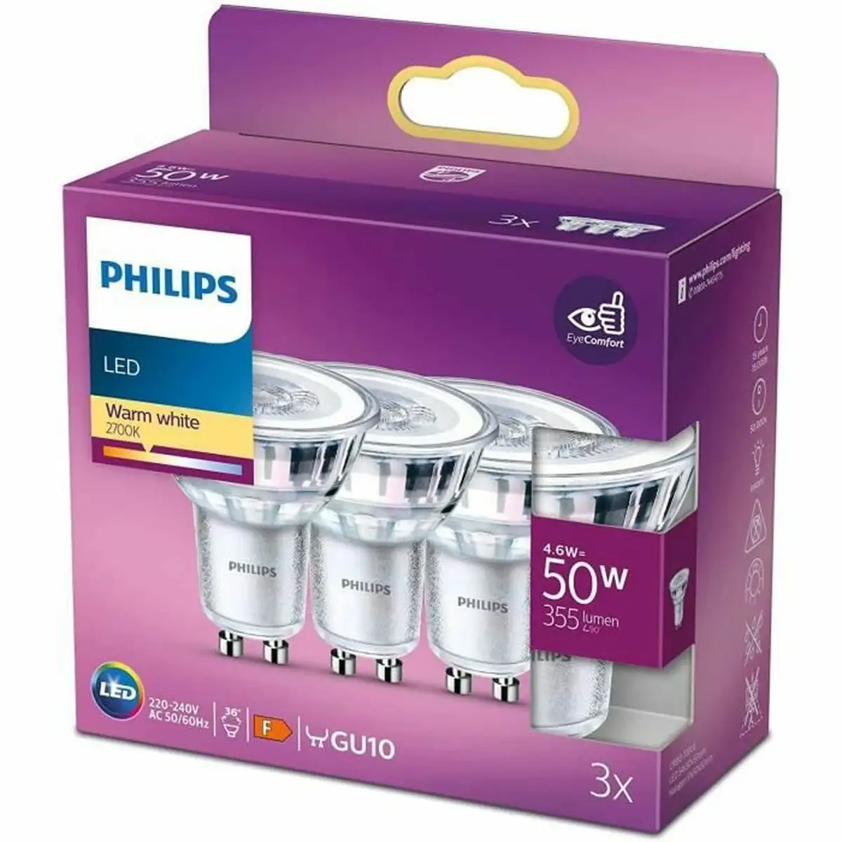 Lampe led philips foco f 4 6 w 2700k _3501. Entrez dans le Monde Éclectique de DIAYTAR SENEGAL. Explorez nos catégories et dénichez des trésors qui reflètent la richesse et l'authenticité du Sénégal.