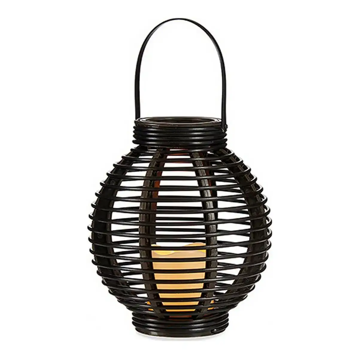 Lanterne bougie led marron plastique 21 x 25 x 21 cm _5024. DIAYTAR SENEGAL - Votre Destination Shopping d'Exception. Parcourez nos rayons virtuels et choisissez des produits qui incarnent l'excellence et la diversité.