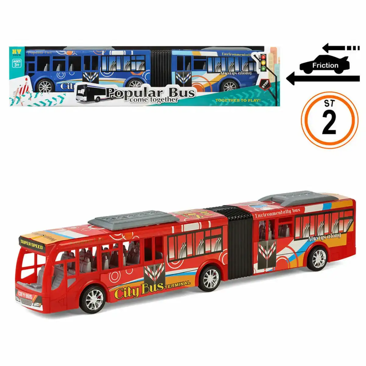 Le bus come together 57 x 13 x 9 cm_6627. Bienvenue chez DIAYTAR SENEGAL - Où le Shopping Devient une Aventure. Découvrez notre collection diversifiée et explorez des produits qui reflètent la diversité du Sénégal.