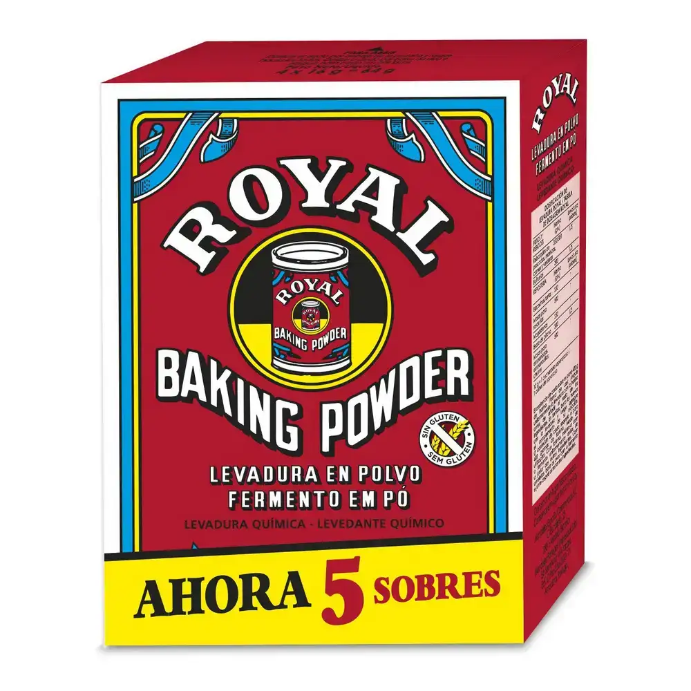Levure royal 5 x 16 g _2555. DIAYTAR SENEGAL - Où Choisir Devient une Expérience Personnalisée. Explorez notre boutique en ligne pour découvrir des produits qui s'adaptent à votre style et à votre essence.