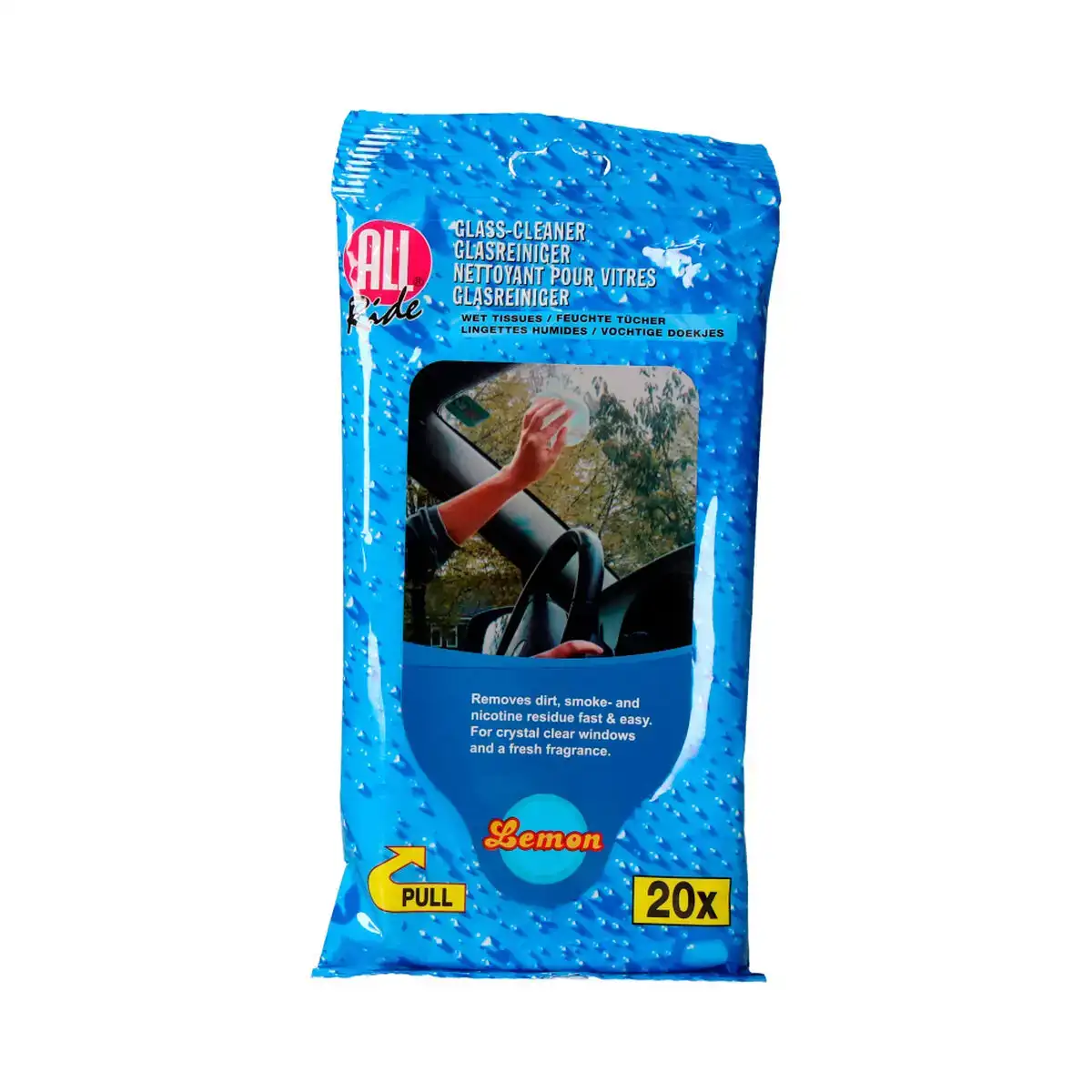 Lingettes all ride nettoyant a vitres 20 unites _2656. DIAYTAR SENEGAL - Votre Destination pour un Shopping Éclairé. Parcourez notre boutique en ligne pour découvrir des produits de qualité qui embelliront votre quotidien.