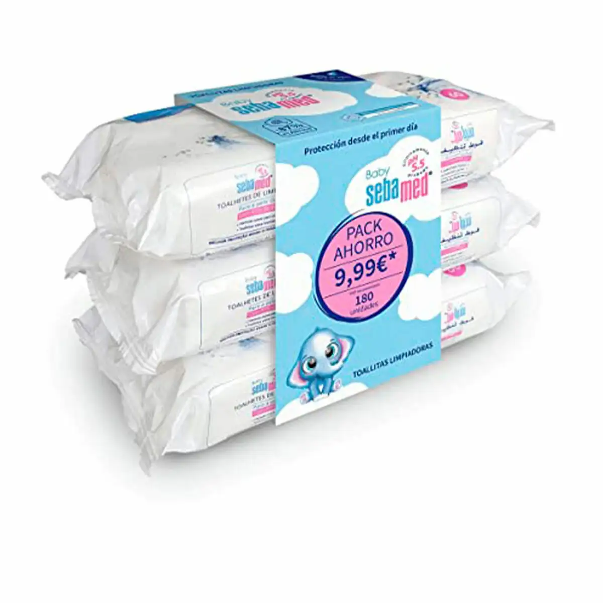 Lingettes impregnees sebamed 180 unites_9984. DIAYTAR SENEGAL - Où Choisir Devient une Découverte. Explorez notre boutique en ligne et trouvez des articles qui vous surprennent et vous ravissent à chaque clic.