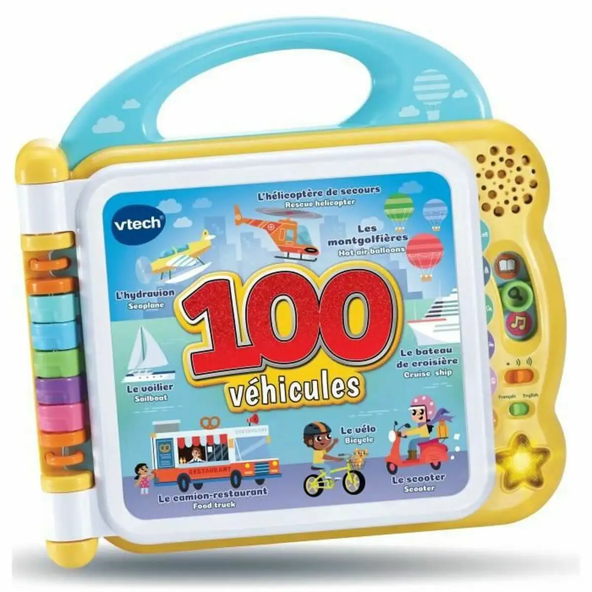 Livre interactif pour enfants vtech my bilingual picture book 100 vehicles multicouleur 1 piece _1556. DIAYTAR SENEGAL - Votre Source de Trouvailles uniques. Naviguez à travers notre catalogue et trouvez des articles qui vous distinguent et reflètent votre unicité.