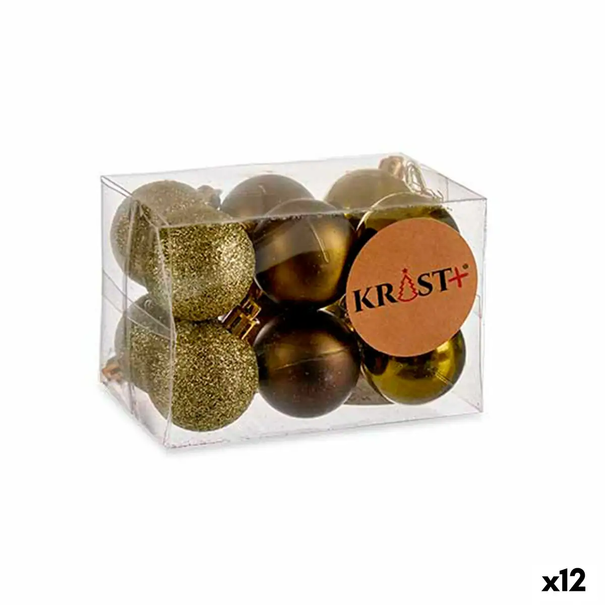 Lot de boules de noel 4 x 5 x 4 cm vert plastique 12 unites _2261. DIAYTAR SENEGAL - Où Votre Shopping Prend Vie. Explorez notre boutique en ligne pour trouver des articles qui vous ressemblent et qui ajoutent de l'éclat à votre quotidien.