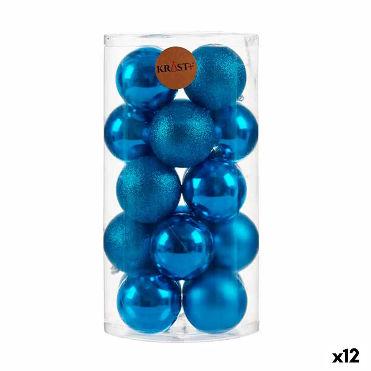 Lot de boules de noel bleu pvc 12 unites _5865. DIAYTAR SENEGAL - L'Art de Vivre le Shopping Éthique. Parcourez notre gamme et choisissez des produits qui reflètent notre engagement envers des pratiques durables.