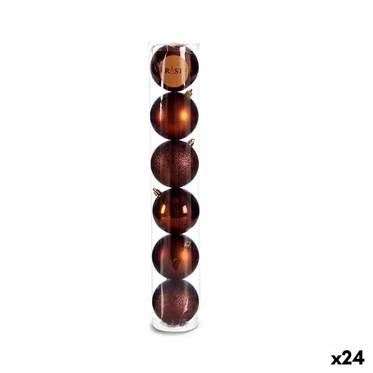 Lot de boules de noel marron plastique o 8 cm 8 x 8 x 47 cm 24 unites _3765. Bienvenue chez DIAYTAR SENEGAL - Où Chaque Détail Fait la Différence. Découvrez notre sélection méticuleuse et choisissez des articles qui répondent à vos exigences.