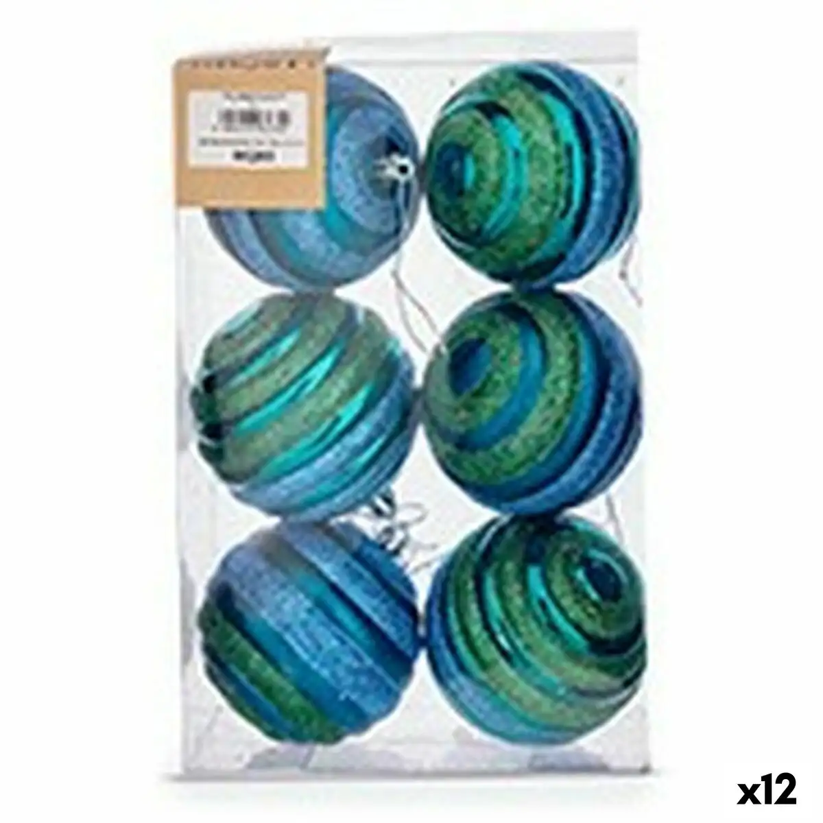 Lot de boules de noel o 8 cm bleu vert pvc 12 unites _8768. Bienvenue chez DIAYTAR SENEGAL - Où Choisir est un Voyage. Plongez dans notre plateforme en ligne pour trouver des produits qui ajoutent de la couleur et de la texture à votre quotidien.