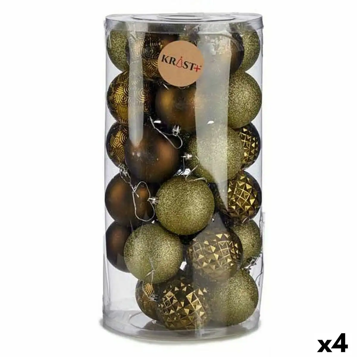 Lot de boules de noel vert pvc 8 x 8 5 x 8 cm 4 unites _9840. DIAYTAR SENEGAL - Où Chaque Achat Raconte une Histoire. Explorez notre boutique en ligne et créez votre propre narration à travers notre diversité de produits, chacun portant une signification unique.