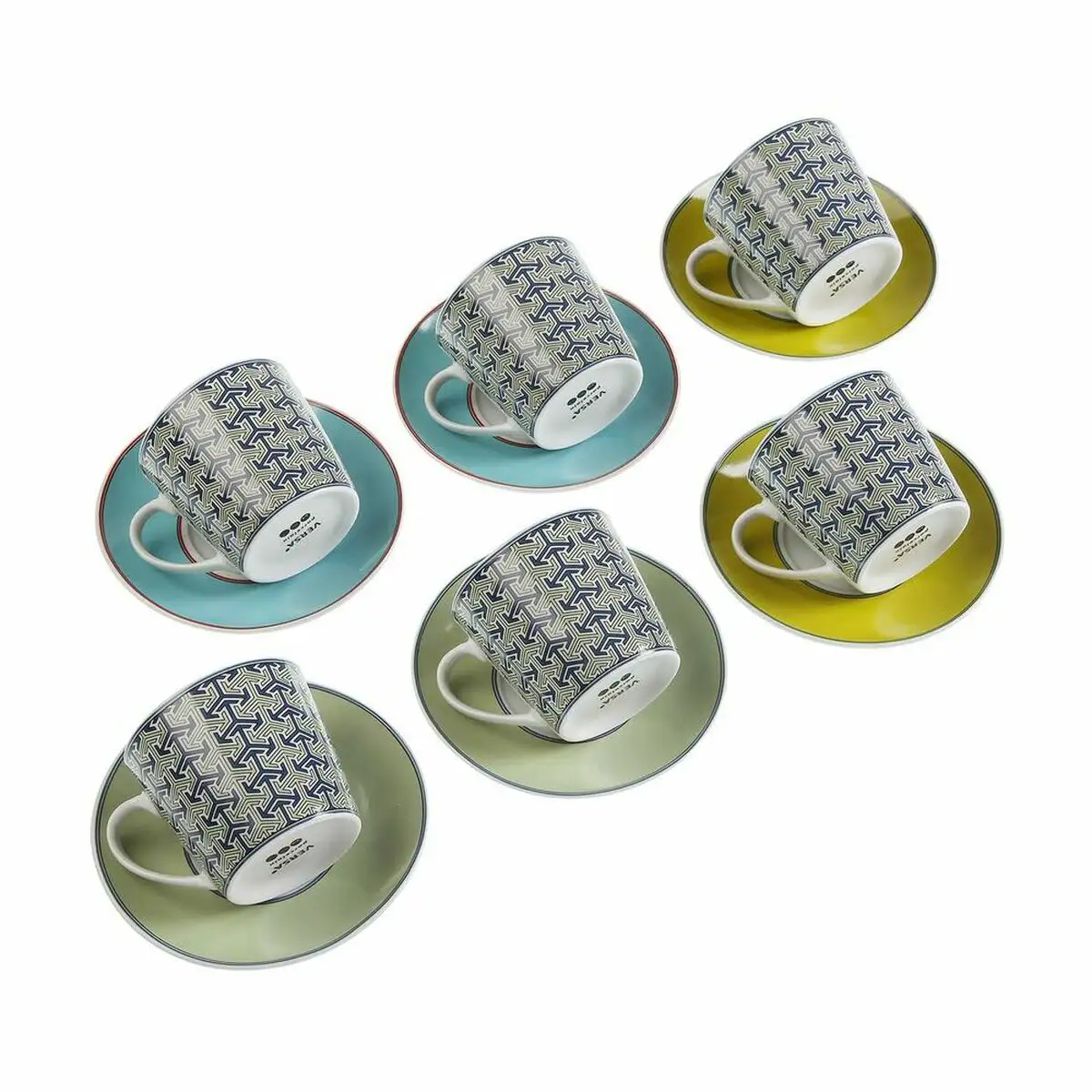 Lot de tasses avec soucoupes versa leia porcelaine 12 pcs _6834. DIAYTAR SENEGAL - Où Chaque Sélection Vous Parle. Parcourez nos catégories et découvrez des produits qui reflètent vos passions et vos besoins, pour un shopping personnel et inspirant.