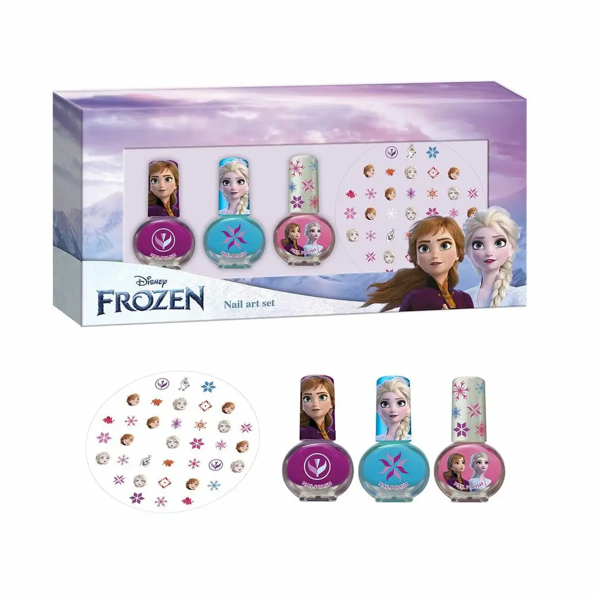 Lot nail art frozen vernis a ongles 4 pcs _9604. DIAYTAR SENEGAL - Où Choisir est un Acte de Création. Naviguez à travers notre plateforme et choisissez des produits qui complètent votre histoire personnelle.