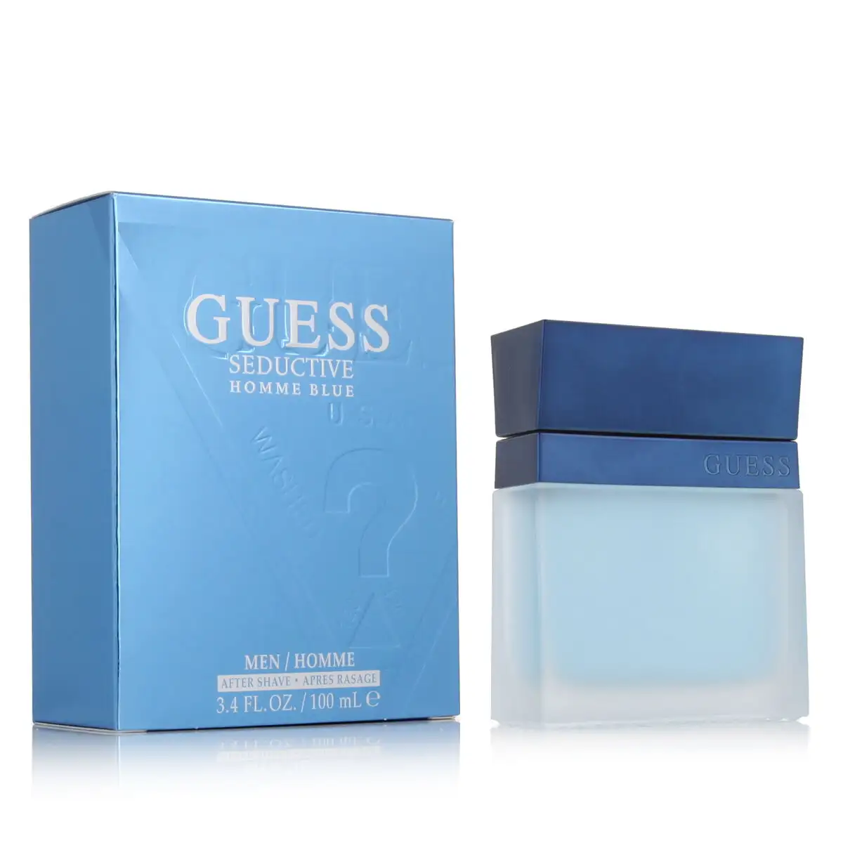 Lotion after shave guess seductive homme blue 100 ml _9943. DIAYTAR SENEGAL - Votre Boutique en Ligne, Votre Histoire. Explorez notre sélection et découvrez des produits qui reflètent votre parcours et vos aspirations, un achat à la fois.