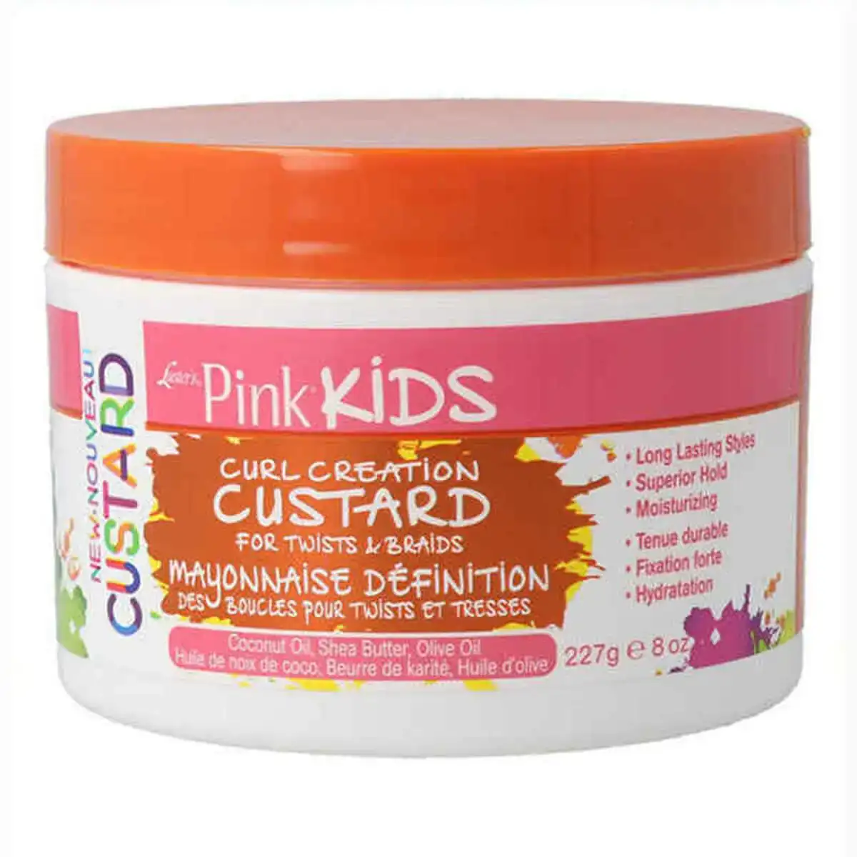 Lotion capillaire luster pink kids curl creation custard cheveux boucles 227 g _5910. DIAYTAR SENEGAL - Votre Source de Trouvailles uniques. Naviguez à travers notre catalogue et trouvez des articles qui vous distinguent et reflètent votre unicité.