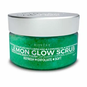 Lotion corporelle biovene lemon glow scrub 200 g_4575. DIAYTAR SENEGAL - L'Art de Vivre le Shopping Authentique. Découvrez notre boutique en ligne et trouvez des produits qui célèbrent la culture et l'héritage du Sénégal.