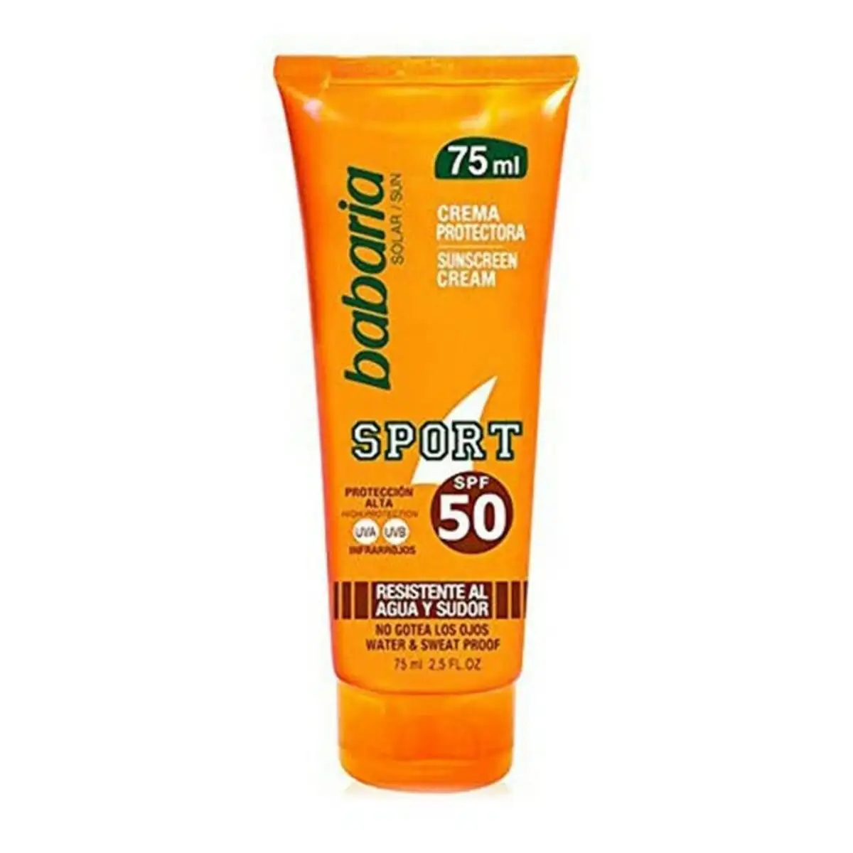 Lotion pour sportif solar sport waterproof babaria solar sport spf 50 75 ml 75 ml spf 50_9532. DIAYTAR SENEGAL - Où Choisir Devient une Expression de Soi. Découvrez notre boutique en ligne et trouvez des articles qui révèlent votre personnalité et votre style.