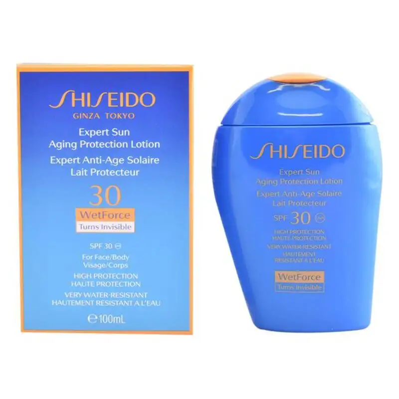 Lotion solaire expert sun aging protection shiseido spf 30 100 ml spf 30 100 ml_7565. Bienvenue sur DIAYTAR SENEGAL - Votre Galerie Shopping Personnalisée. Découvrez un monde de produits diversifiés qui expriment votre style unique et votre passion pour la qualité.