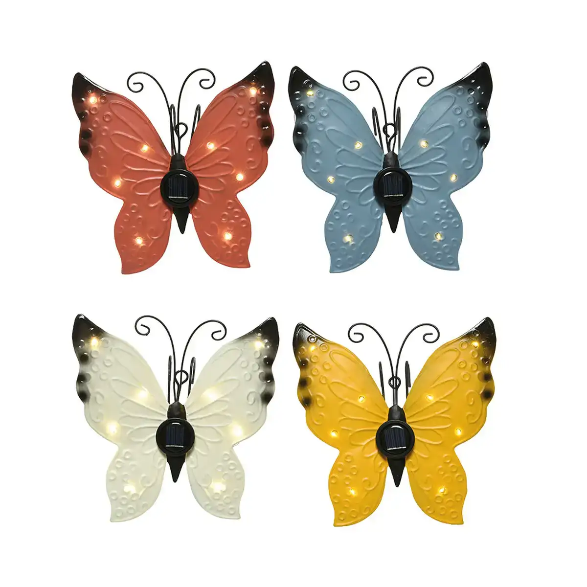Lumiere solaire lumineo papillon 17 8 x 16 x 4 cm 1 2 v_5471. DIAYTAR SENEGAL - Où Choisir est une Célébration de l'Artisanat. Explorez notre boutique en ligne et choisissez des articles qui incarnent l'art et le savoir-faire du Sénégal.