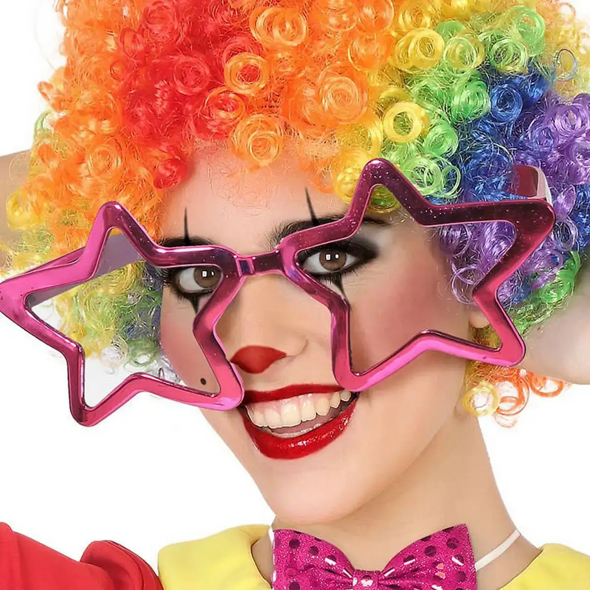 Lunettes fuchsia geant etoile_3418. Entrez dans l'Univers de DIAYTAR SENEGAL - Où Chaque Produit a sa Place. Explorez nos rayons virtuels et choisissez des articles qui s'intègrent parfaitement à votre style de vie.