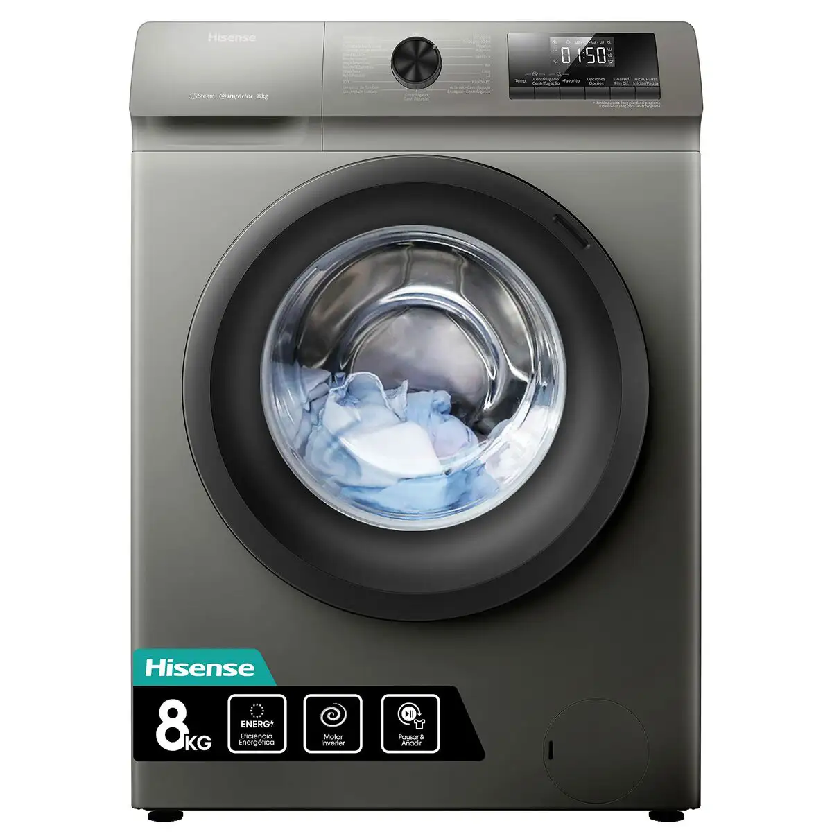 Machine a laver hisense wfqp8014evmt 60 cm 1400 rpm_1024. DIAYTAR SENEGAL - Là où Choisir est un Acte d'Amour pour la Culture Sénégalaise. Explorez notre gamme et choisissez des produits qui célèbrent la richesse de notre patrimoine.