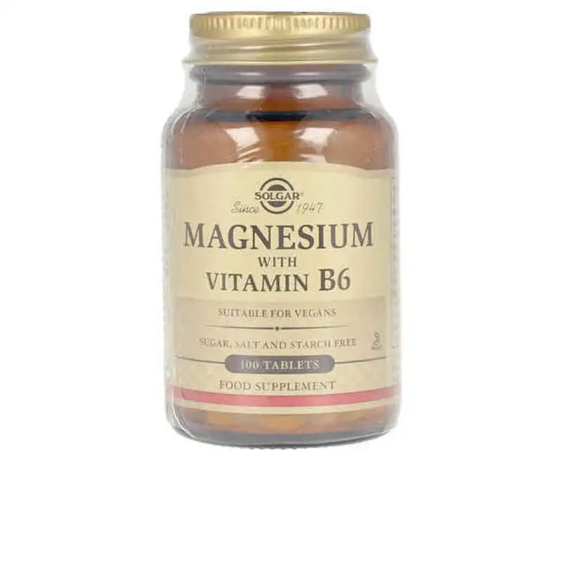 Magnesium vitamine b6 solgar 100 uds _9288. DIAYTAR SENEGAL - L'Art de Vivre le Shopping Inspiré. Parcourez notre catalogue et choisissez des produits qui reflètent votre passion pour la beauté et l'authenticité.