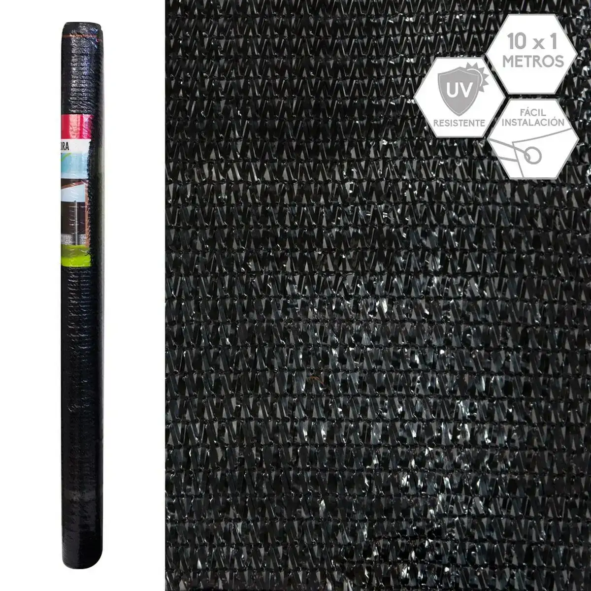 Maille de dissimulation noir hdpe 1000 x 1 x 100 cm_4885. DIAYTAR SENEGAL - Là où Chaque Achat Contribue à un Rêve. Naviguez à travers notre boutique en ligne et soutenez des artisans talentueux tout en acquérant des trésors.