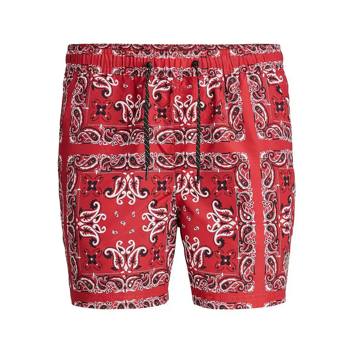 Maillot de bain enfant jack jones bandana 12227731 rouge_3102. DIAYTAR SENEGAL - Où l'Élégance se Mêle à l'Authenticité. Naviguez à travers notre boutique en ligne et choisissez des produits qui incarnent le style et la tradition du Sénégal.