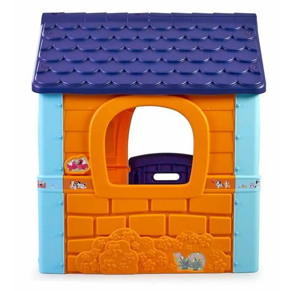 Maison de jeux pour enfants Feber Bluey House 142 x 85 x 108 cm Bleu Orange  - DIAYTAR SÉNÉGAL