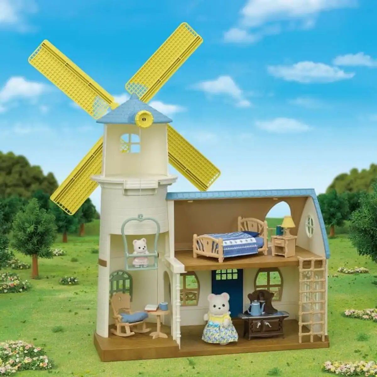 Maison miniature Sylvanian Families The Big Windmill - DIAYTAR SÉNÉGAL