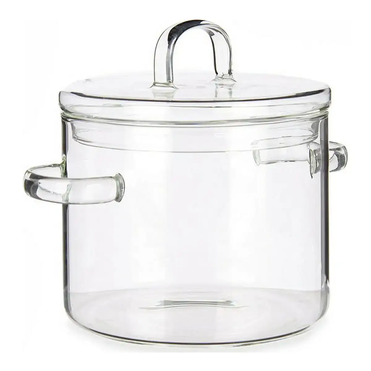 Marmite avec couvercle verre borosilicate transparent 14 5 x 15 8 x 20 cm _7595. Entrez dans l'Univers de DIAYTAR SENEGAL - Où Chaque Produit est une Découverte. Explorez notre gamme variée et trouvez des articles qui vous surprennent et vous inspirent.