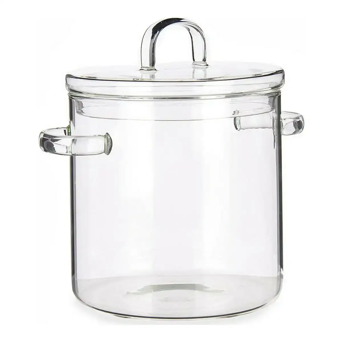 Marmite avec couvercle verre borosilicate transparent 15 3 x 19 5 x 21 cm _4397. DIAYTAR SENEGAL - L'Odyssée du Shopping à Votre Portée. Parcourez notre boutique en ligne et partez à la découverte d'articles qui rendront chaque jour spécial.