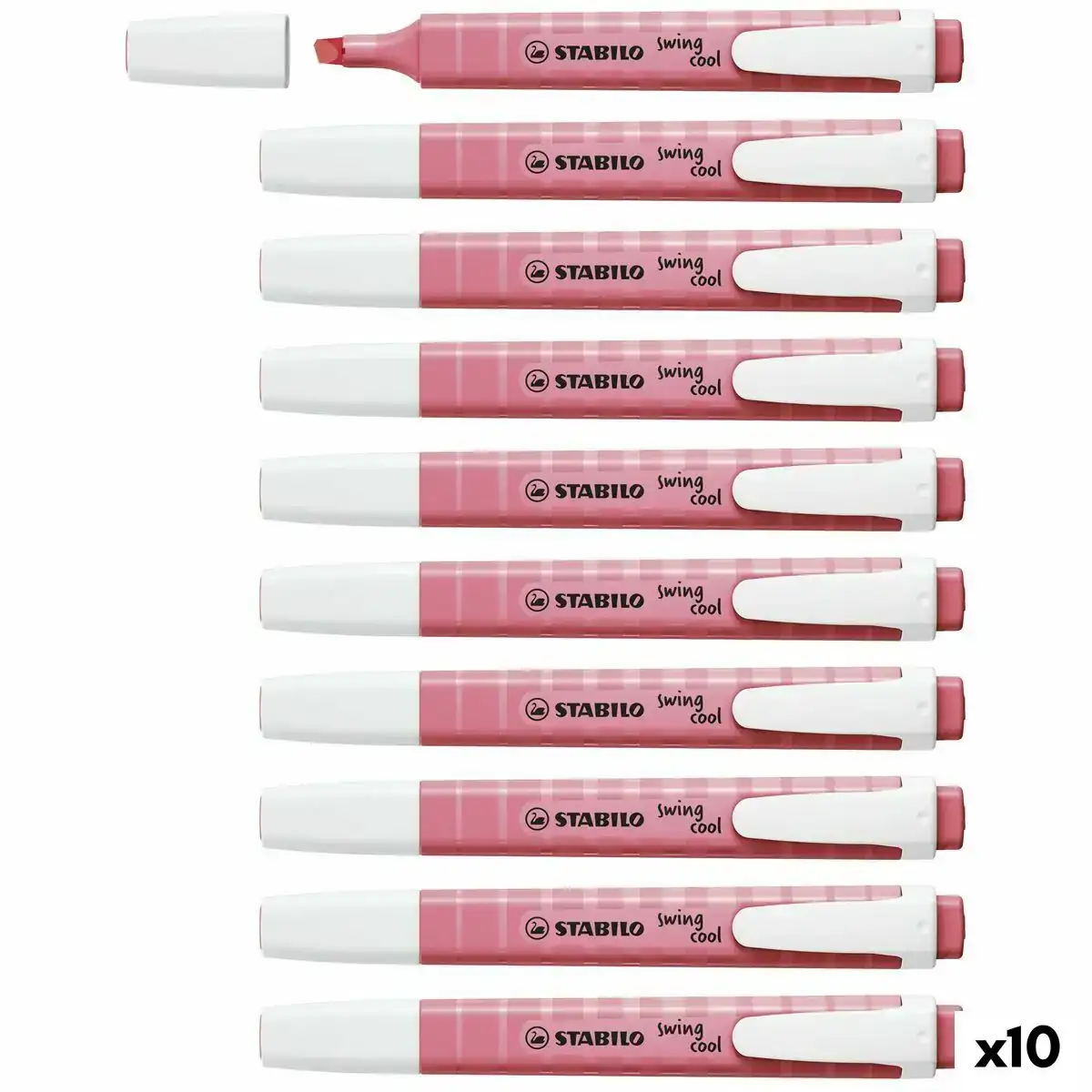 Marqueur fluorescent stabilo swing cool rose 10 unites 1 unites _2681. Diaytar Sénégal : Qualité garantie, prix imbattables, livraison rapide