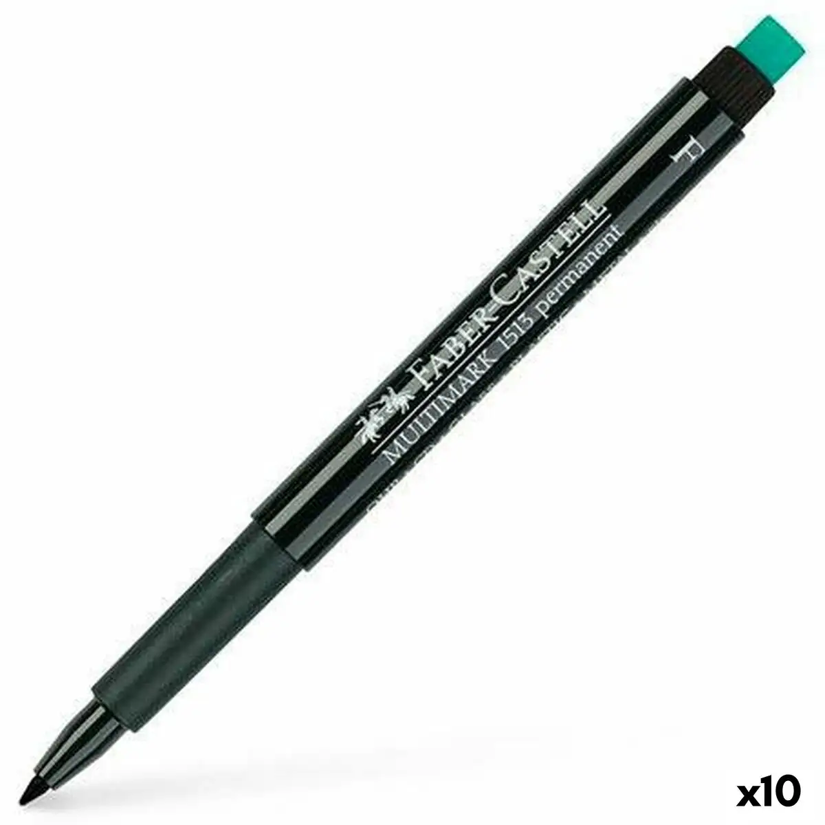 Marqueur permanent faber castell multimark 1513 f noir 10 unites _7335. DIAYTAR SENEGAL - Où Chaque Détail Fait la Différence. Parcourez notre sélection soignée et choisissez des articles qui rehaussent votre quotidien, du fonctionnel à l'esthétique.