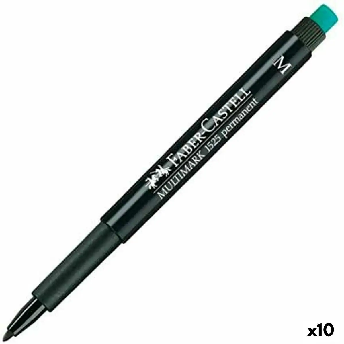 Marqueur permanent faber castell multimark 1525 m noir 10 unites _1201. DIAYTAR SENEGAL - Votre Destination Shopping Exquise. Explorez notre boutique en ligne et découvrez des trésors qui ajoutent une touche de sophistication à votre style et à votre espace.