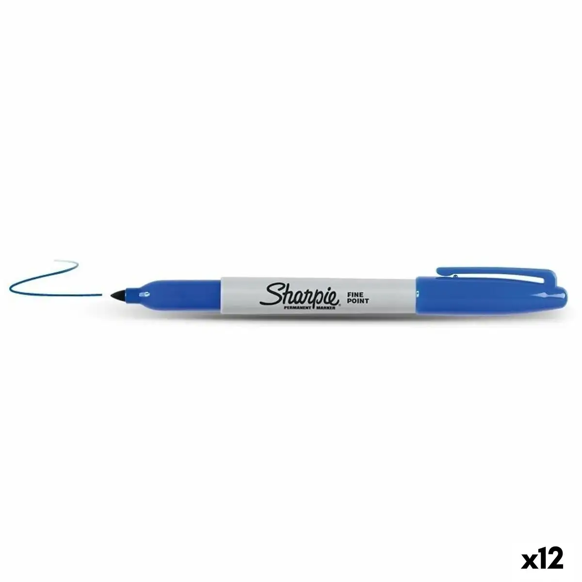 Marqueur permanent sharpie fine point bleu 0 9 mm 12 unites _8975. DIAYTAR SENEGAL - Où Choisir est une Célébration de l'Artisanat. Explorez notre boutique en ligne et choisissez des articles qui incarnent l'art et le savoir-faire du Sénégal.