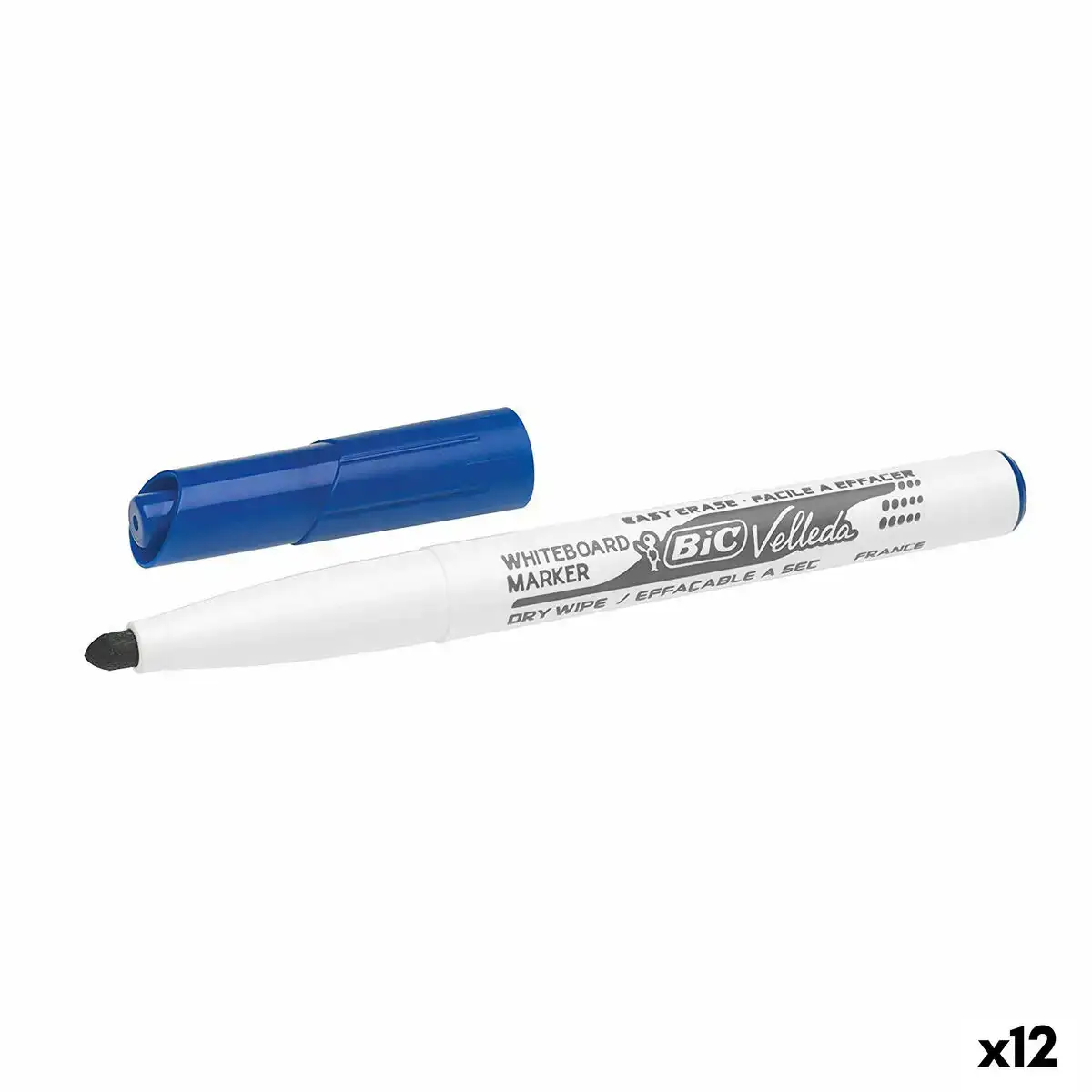 Marqueur pour tableau blanc bic velleda 1741 bleu 12 unites _4800. DIAYTAR SENEGAL - Là où la Qualité se Marque d'une Touche Sénégalaise. Naviguez à travers notre boutique en ligne et choisissez des produits qui allient excellence et tradition.