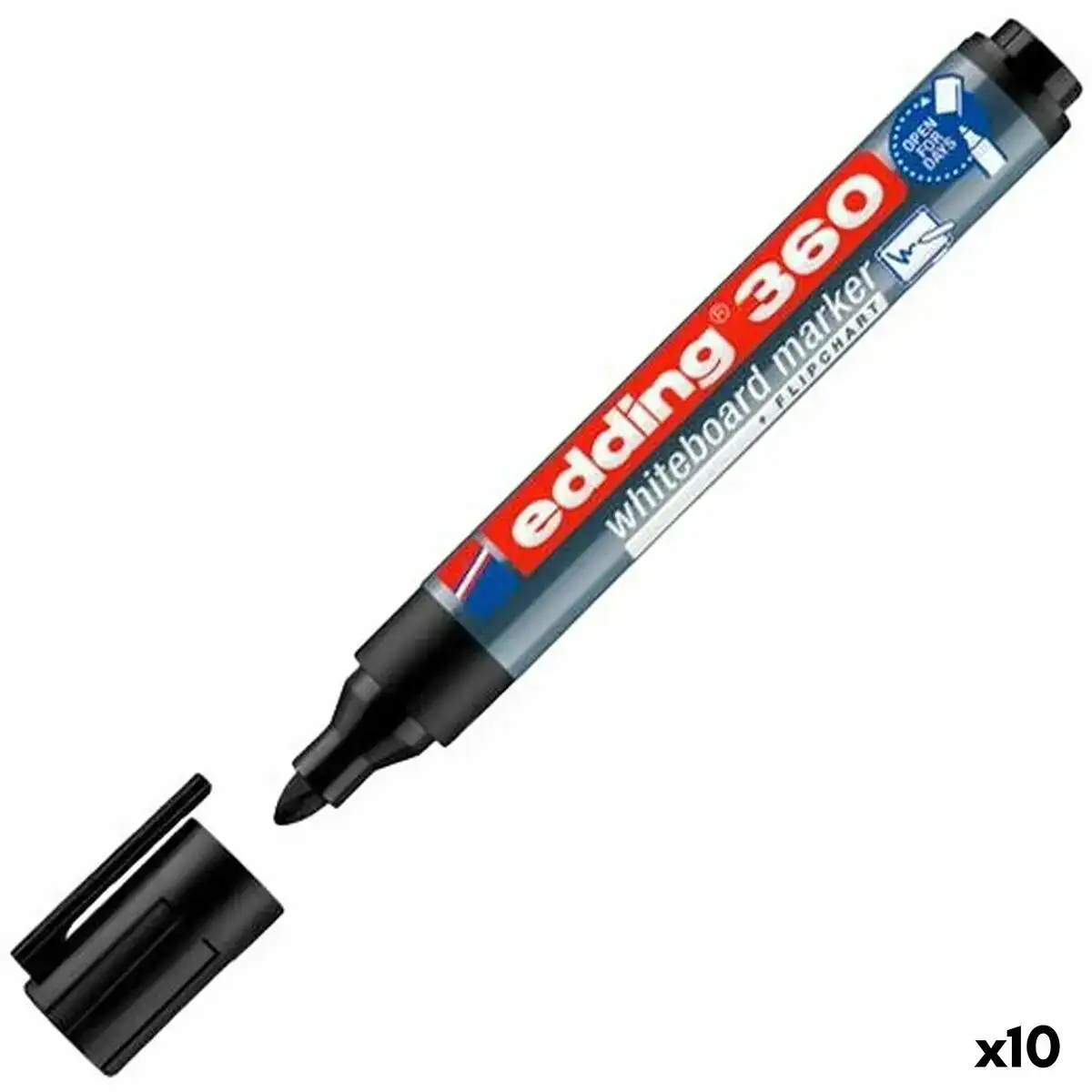 Marqueur pour tableau blanc edding 360 rechargeable noir 10 unites _5157. Entrez dans l'Univers de DIAYTAR SENEGAL - Où l'Élégance et la Variété se Rencontrent. Parcourez notre catalogue pour dénicher des articles qui ajoutent une touche d'élégance à votre vie.
