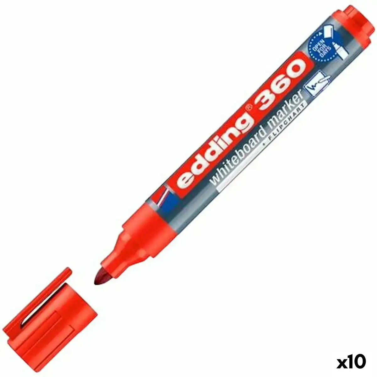 Marqueur pour tableau blanc edding 360 rechargeable rouge 10 unites _8897. Entrez dans le Monde Éclectique de DIAYTAR SENEGAL. Explorez nos catégories et dénichez des trésors qui reflètent la richesse et l'authenticité du Sénégal.