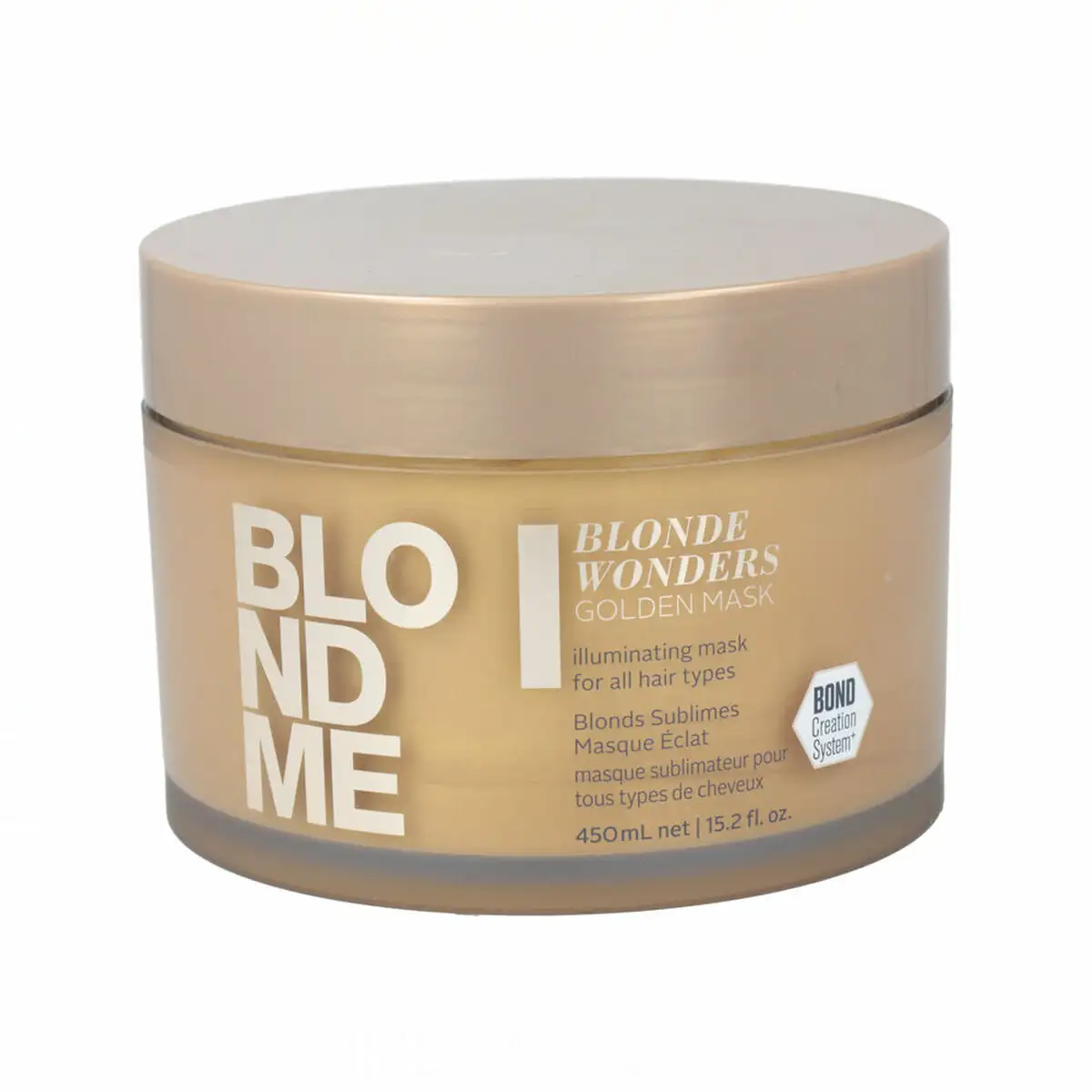 Masque clarifiant pour blondes schwarzkopf blondme blonde wonders golden 450 ml _9214. DIAYTAR SENEGAL - Où Chaque Produit est une Histoire à Raconter. Découvrez notre sélection de produits qui vous permettent de créer votre propre récit à travers vos achats.