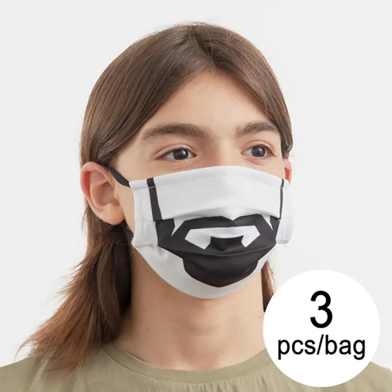 Masque en tissu hygienique reutilisable beard luanvi taille m pack de 3 unites_1627. DIAYTAR SENEGAL - Votre Boutique en Ligne, Votre Identité. Naviguez à travers notre plateforme et choisissez des articles qui expriment qui vous êtes et ce que vous chérissez.