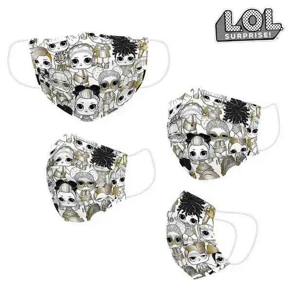 Masque en tissu hygienique reutilisable lol surprise enfant blanc_3589. DIAYTAR SENEGAL - Là où la Diversité Rencontre la Qualité. Parcourez notre gamme complète et trouvez des produits qui incarnent la richesse et l'unicité du Sénégal.