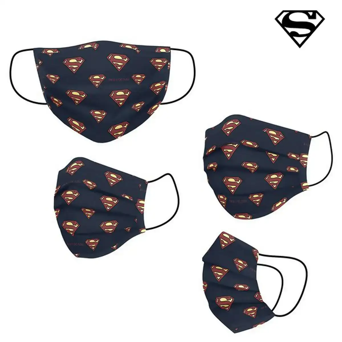 Masque en tissu hygienique reutilisable superman enfant bleu_7438. DIAYTAR SENEGAL - L'Art de Magasiner sans Limites. Naviguez à travers notre collection diversifiée pour trouver des produits qui élargiront vos horizons shopping.