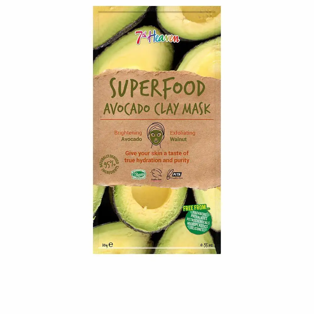 Masque facial 7th heaven superfood avocat exfoliant argile 10 g_1359. DIAYTAR SENEGAL - Où Chaque Produit est une Histoire à Raconter. Découvrez notre sélection de produits qui vous permettent de créer votre propre récit à travers vos achats.