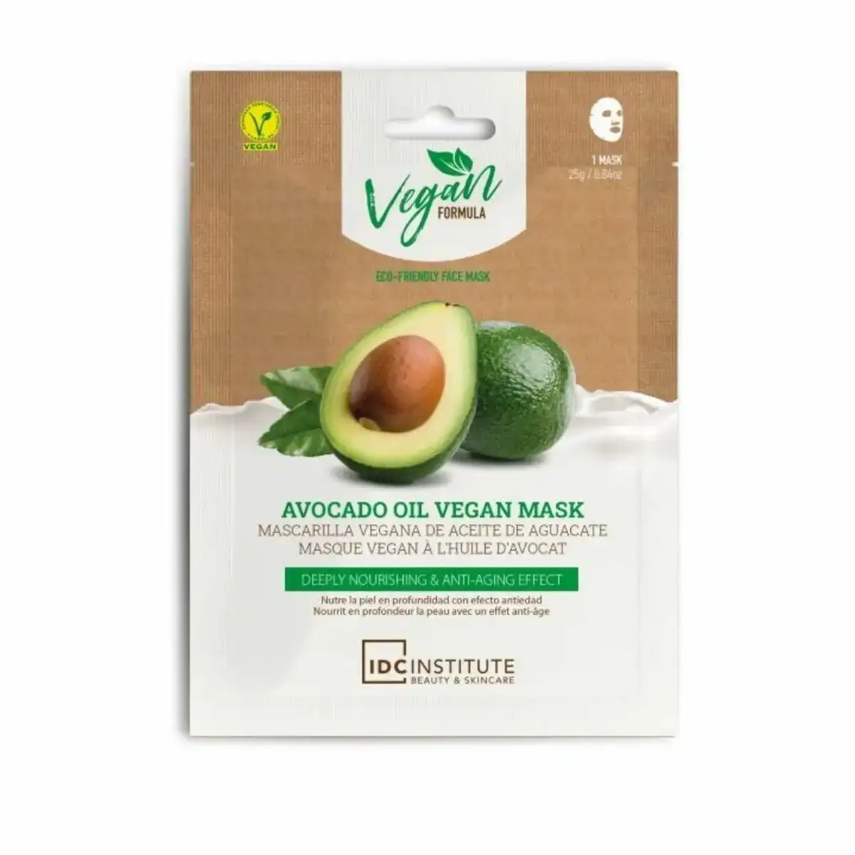 Masque facial idc institute vegan huile d avocat 25 g _7365. DIAYTAR SENEGAL - Votre Portail Vers l'Exclusivité. Explorez notre boutique en ligne pour trouver des produits uniques et exclusifs, conçus pour les amateurs de qualité.
